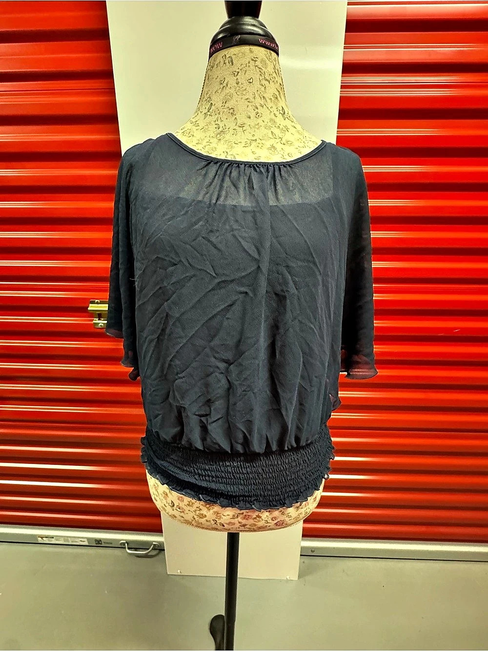 By & by Blouse in Black Size Small